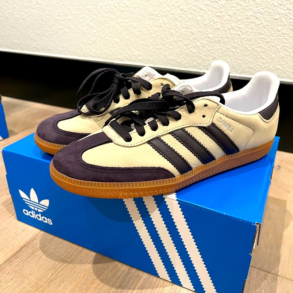 Adidas SAMBA Putty Grey / Aurora Black / Silver Metallic